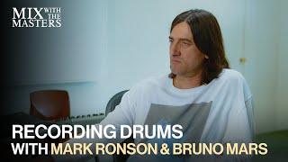 Jeff Bhasker recording drums with Mark Ronson and Bruno Mars | Sneak Peek