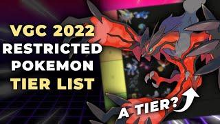 THE VGC 2022 TIER LIST | Pokemon Sword and Shield VGC 2022