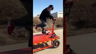 Warehouse logistics factory transporter#One machine, multiple uses saveSave time and labor#electric
