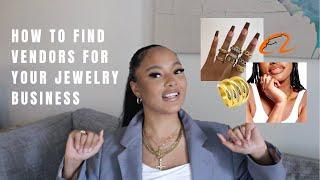 HOW TO FIND A VENDOR FOR YOUR JEWELRY BUSINESS