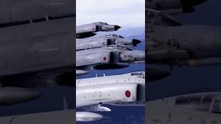 Japanese F-4 phantoms #edit #aviation #military #japan