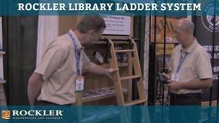 Rockler Library Ladder System at AWFS 2011 Presented by Woodworker's Journal