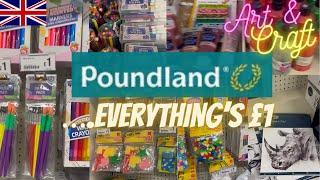 Poundland Art & Craft Haul|Everything’s £1  From Poundland |Poundland Shopping for Kids stationery