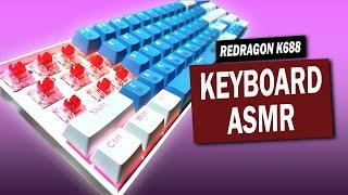 Keycap Removal ASMR - Redragon K688 Mechanical Gaming Keyboard