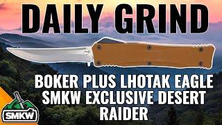 Boker Plus Lhotak Dagger SMKW Exclusive Desert Raider Full Size AUBKEX241SOI