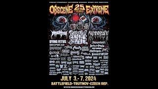 Whoresnation  at Obscene Extreme Festival 2024 4 7 2024 Trutnov