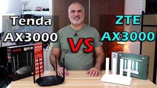 What is the best budget WIFI 6 router? Tenda AX3000 vs ZTE AX3000