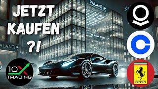 AKTIEN - "PALANTIR EXPLODIERT"- COINBASE - FERRARI -Jetzt kaufen..? - Analyse Prognose - AI KI