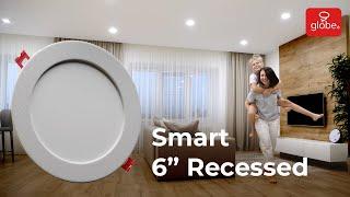 Smart 6in Recessed Light | Smart Home Made Easy - Globe Electric