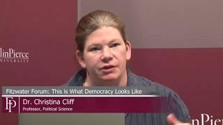 Fitzwater Forum: This is What Democracy Looks Like (Full Stream)