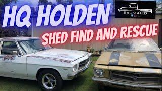 Ep6. HQ HOLDEN SEDAN SHED FIND AND RESCUE X2 ! WE GET THEM TO RUN AND DRIVE !