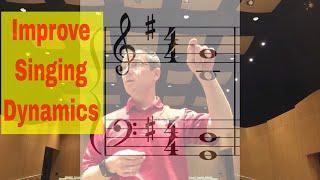 How to help your choir sing with dynamics? Vocal Exercises for choir