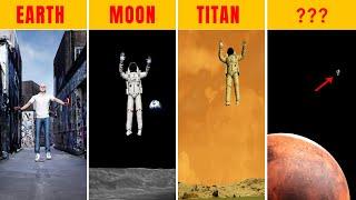 Jump On Different Planets Comparison