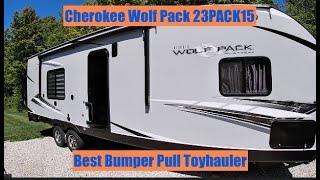 Cherokee Wolf Pack 23pack15 Best budget toyhauler???