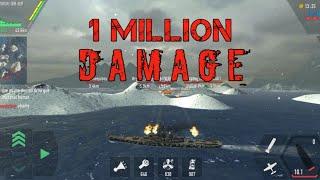 Battle Of Warships | USS MISSOURI The Mighty . 1 Million damage 