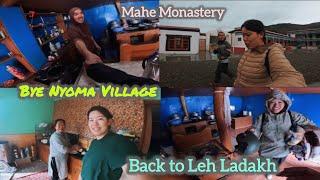 Mahe Monastery | back to leh Ladakh \Bye Nyoma Village #travel #ladakh #tibet