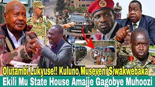 Olutambi Lukyuse !! Kuluno Museveni Siwakwebaka Ekili Mu State House Amajje Gagobye Muhoozi