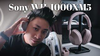 Sony WH-1000XM5 on Shanghai Streets: The BEST Noise Cancelling Headphones! Now in Smoky Pink 