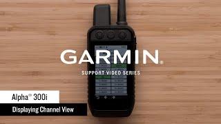 Garmin Support | Alpha® 300i | Channel View