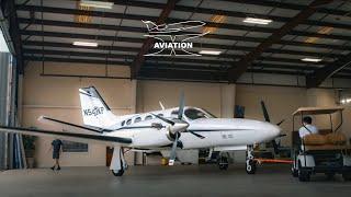 Cessna 425 Conquest Custom Interior | Aviation X