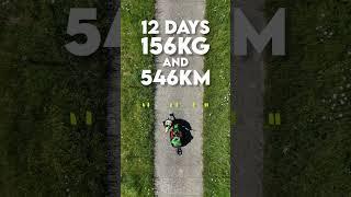 12 Days. 546km, 156kg trash. 2 banana suits.. STILL GOING #plogging
