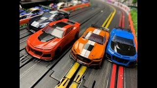 True Digital HO Slot Car Racing 1/2   #slotcartrack #slotcars #afx