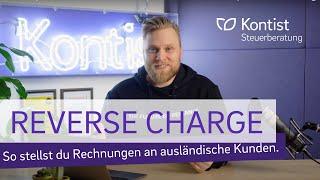 Reverse Charge Procedure Explained Simply! | Correct the invoice for foreign customers