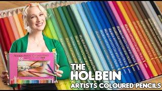 Reviewing The Holbein Artists Colored Pencils - Are they the best Japanese Colored Pencils?