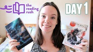 The Reading Rush 2020 || Day 1 Reading Vlog