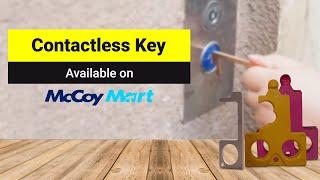 Contactless Key: Door Opener / No Touch Push Button Tool- McCoy Mart