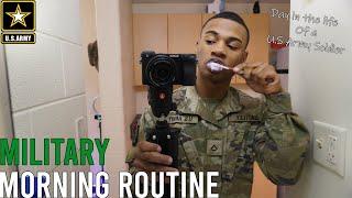 Military Morning Routine | Day in the Life of a Army Soldier