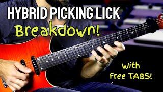 Hybrid Picking Lick Breakdown | Cameron Allen