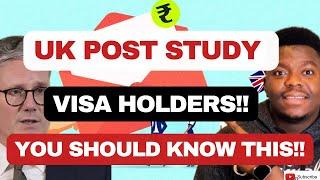 HOW TO SWITCH FROM UK POST STUDY VISA TO SELF SPONSORSHIP VISA IN 2025 | 4 Major Steps!!