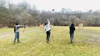 Archery trick shot