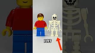 LEGO Minifigures Aren’t Supposed To Have Toes… #lego #legos #shorts