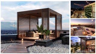 Latest Rooftop Garden ideas Open terrace greenery designs @Lyphomedecor