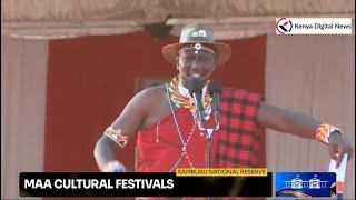 WHAT A SPEECH!! President Ruto Delivers Great Speech in Samburu as he graces the Maa Festivals!!