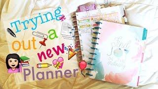 Trying out a New Planner Set-up for White Space Planning // Planner Update