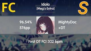 MightyDoc | ionoclasm feat.GUMI - Idola [Meg's Extra] +DT (8.15*) | 96.54% FC #29 | 576pp |