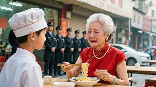 富婆走進小餐館吃了碗龍蝦面，竟意外找到失散20年的親生兒子，崩潰痛哭！