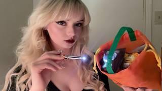 ASMR Strict Mom Checks Your Halloween Candy (Close-up Inspection)