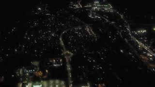 London-Luton airport (LTN) landing - Wizzair Airbus A321 - window view