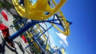 Freedom Flyer front seat on-ride HD POV Fun Spot America