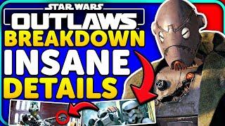 Star Wars Outlaws HUGE Trailer Breakdown! NEW Details REVEALED!