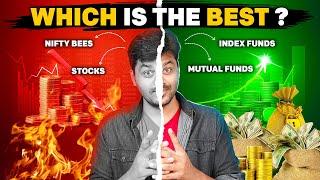 Mutual Funds Vs ETFs  Nifty 50 Index Fund vs Nifty Bees:  Which is Better?  #TS