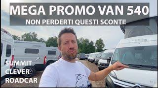 MEGA PROMO VAN 540! 3 offerte last minute, sei ancora in tempo per agosto! NON FARTELE SCAPPARE!