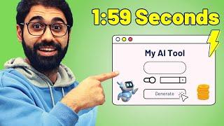 How To Create AI Tools Fast (Less Than 2 Minutes)