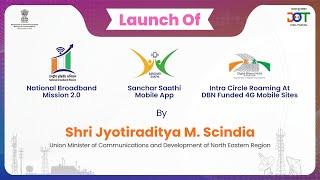 Launch of Citizen-Focused Telecom Initiatives | Watch Live