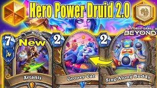 Hero Power Druid 2.0 Deck Is Actually So Overpowered At The Great Dark Beyond Mini-Set | Hearthstone