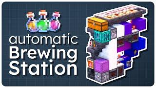 Fully Automatic Potion Brewer | Minecraft Java 1.21+ Redstone Tutorial